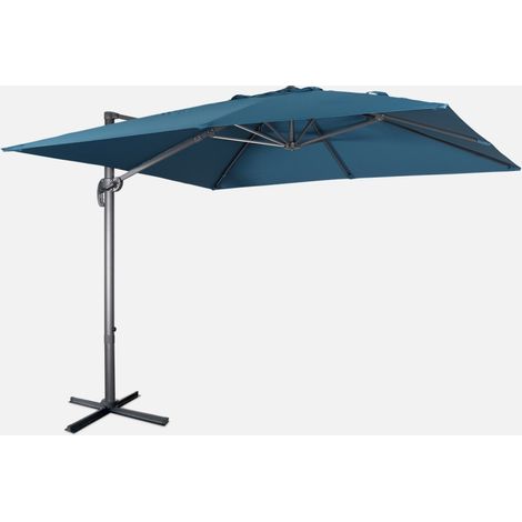 Parasol cuadrado excéntrico, 3x3m