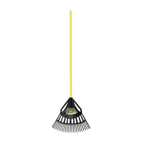 SCOPA PER FOGLIE CON MANICO IN FIBRA - RIBIMEX