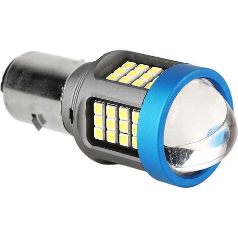LED-Motorradscheinwerferlampe, weiß, hohe Helligkeit, breites Sichtfeld, Aluminiumlegierung, Motorrad-Frontlicht