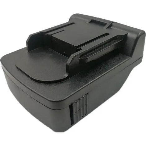 Adaptateur/convertisseur Htb18mtl pour batterie Li-ion Hitachi 18 V compatible avec les batteries au lithium Makita 18 V.