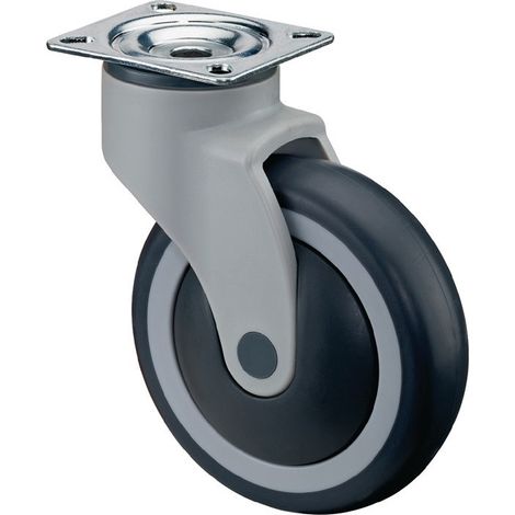 Rotolo di plastica D.100mm TRGF.100KG M. Piastra Gum.Grau