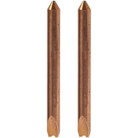 Telwin – Paire d'électrodes de soudage par points 990378 – Procédé de soudage MIG – Intensité 200A – Tension 230V – Diamètre 1.6mm