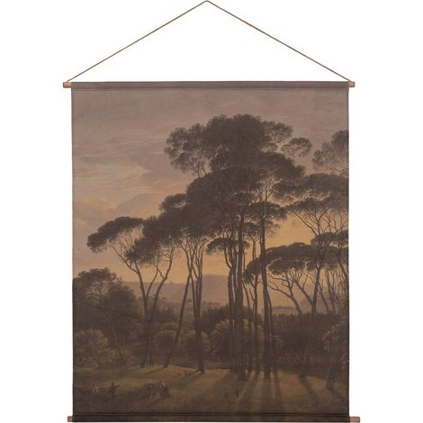 Lienzo pergamino de lino impreso 124x145x2,5 (1/4)