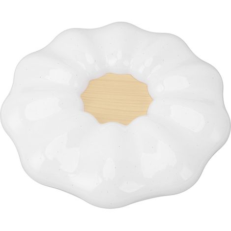 Plafonnier LED moderne à 3 températures de couleur et à intensité variable avec télécommande, idéal pour une chambre de garçon ou de fille, une chambre à coucher ou un salon. (1/5)