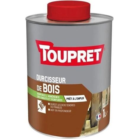 Durcisseur Bois Toupret 1l Renforce Et Consolide Bois Abîmés - Elbe
