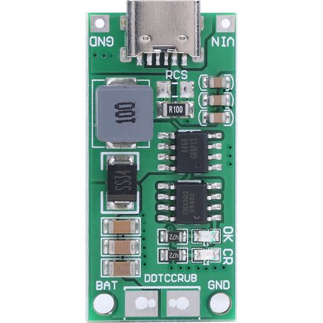 Module de charge Li-ion Step Up Boost 2S 1A DDTCCRUB pour batterie rechargeable, carte chargeur (1/5)