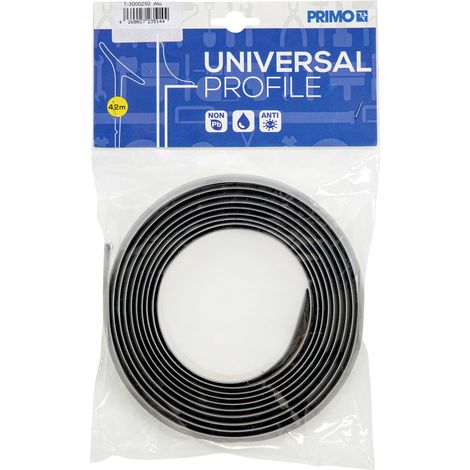 Primo Wandabschlußprofil Universal 420 cm 24 x 1 mm aluminium Wandabschlussprofil (1/3)