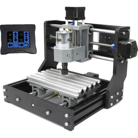 CNC-Graviermaschine, Offline-Controller, einstellbare Laserleistung, Mit Controller 2, Mit 20W Laser-a (1/2)