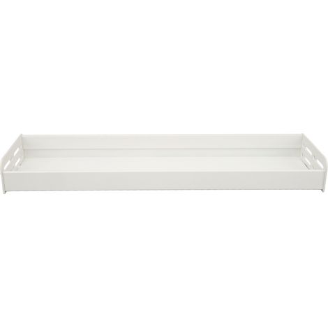 50 cm Wandregal für Gewürze, Mehrzweck-Wandorganizer, Wandaufbewahrung für Küche und Bad, Weiß (1/5)