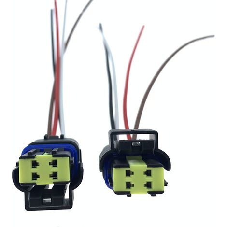Connecteur de faisceau de câbles du régulateur de turbocompresseur pour moteur Iveco National V Sofim, compatible avec la pression d'admission Delphi : JB1735-4P