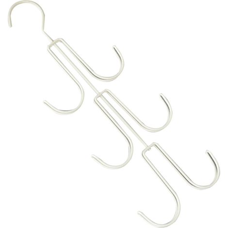 Purse Closet Hanger Rack, Multi-Layer Iron Organizer Hook, Handbag Storage for Wardrobe, Scarves14.96x5.51 inches (1/5)