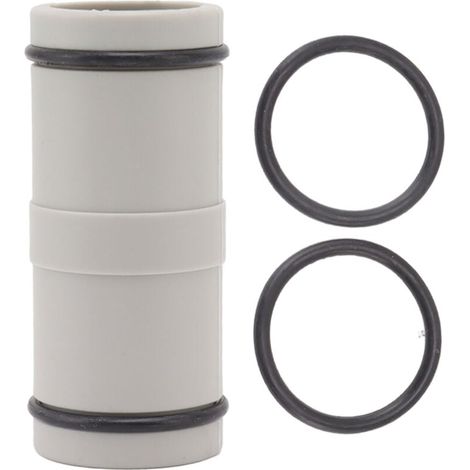 Adaptateur de tuyau de piscine Raccord droit de 3,1 cm à 3,1 cm pour tuyau de piscine, vanne plongeante,de (1/4)