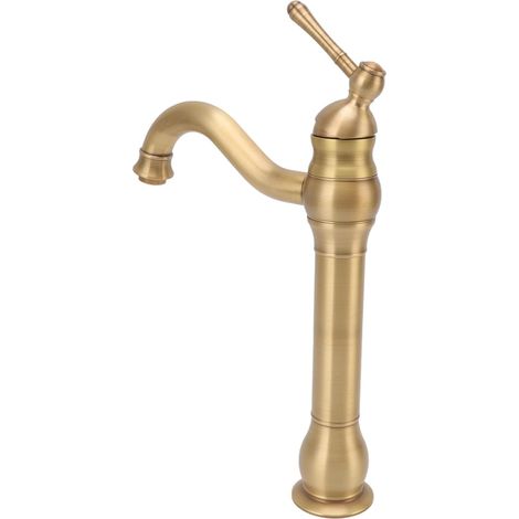 Robinet pour vasque, laiton, monocommande, pour salle de bain (1/5)