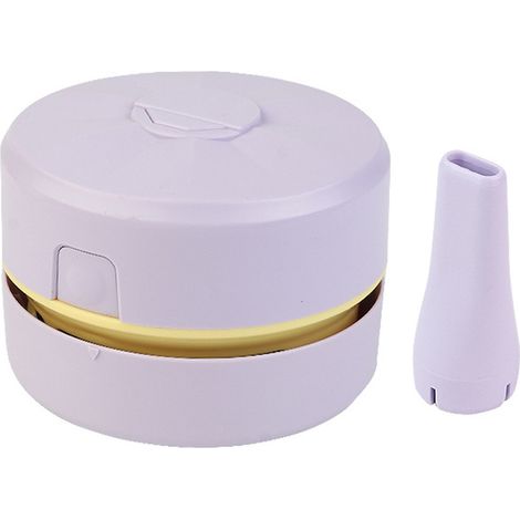 Mini aspirateur de table portable sans fil, balai à miettes, aspirateur de bureau (1/5)