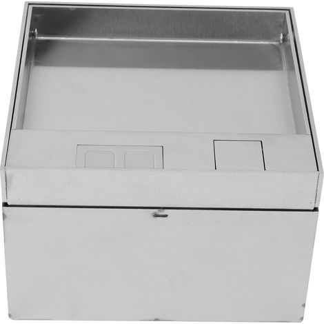 Kit de prise de sol encastrée en acier inoxydable étanche IP44 pour l'amélioration de l'habitat (1/5)