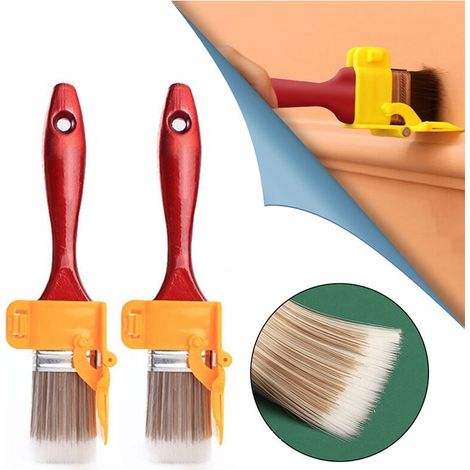 Pincel, herramienta de corte manual multifuncional, pincel plano de 3,8 x 20,8 cm, para rotulación de paredes, paredes interiores, pincel para rincones ocultos en casa, oficina, paredes y techos. (1/4)