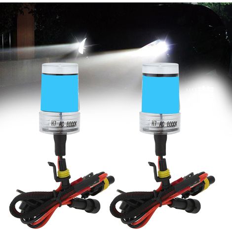 Kit de phares au xénon ultra-mince avec ballast argenté pour voiture H7 8000K 12v 55W (H7) (1/5)