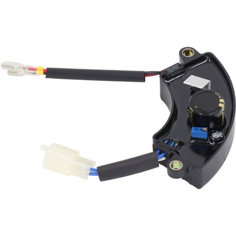 Régulateur de tension AVR pour générateur essence 2-3kw, 168F/170F, redresseur monophasé, boîtier plastique, pièce détachée. (1/5)