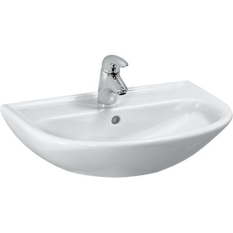 LAUFEN PRO C lavabo con troppopieno, versione monoforo 550 x 400 mm bianco LAUFEN