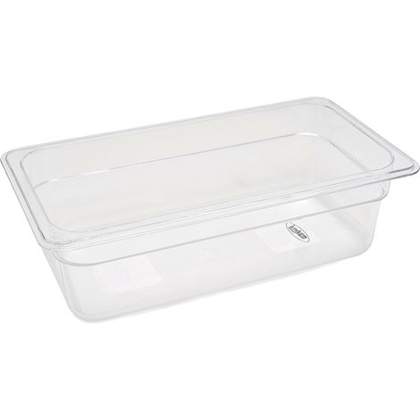 Bac gastronorme - GN 1/3 - Profondeur de 10cm - Polycarbonate - Maxima