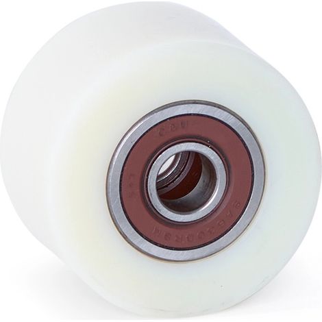 Rouleau de palette - MESO - Nylon - 80x50 - 500kg - Roulement - Alésage 17mm
