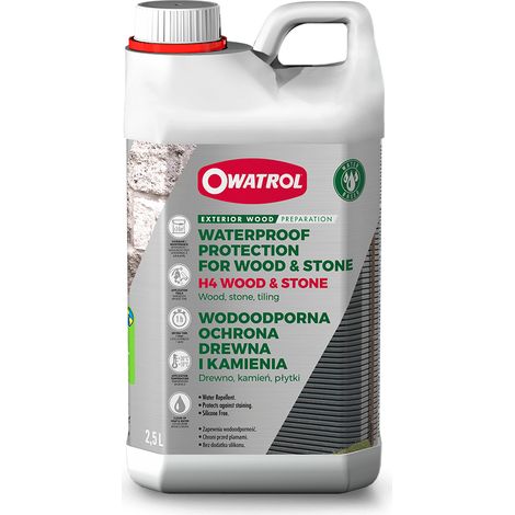 Protección impermeabilizante incolora para la madera Owatrol H4 WOOD  2,5 litros (1/2)