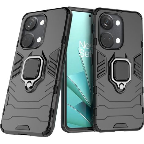 Étui pour OnePlus Nord 3 5G, anneau de support, noir (1/5)