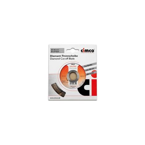 Disco diamante Cimco 208754 125 mm corte húmedo seco