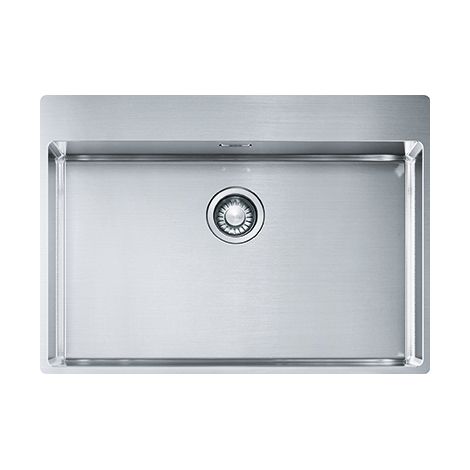 Franke BXX 210-68 TL. Tipo di lavello: Lavello ad incasso, Forma del lavandino: Rettangolare, Colore del prodotto: Acciaio inox. Larghezza: 715 mm, Profondità: 510 mm - BXX21068TL - 127.0378.049 (1/2)