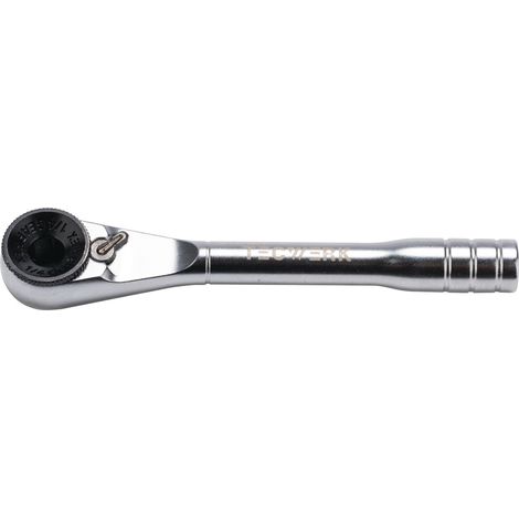 Llave de carraca de conmutación de broca/palanca 1/4 pulgada con alojamiento directo para brocas L.95mm 72 D. TECWERK (1/5)