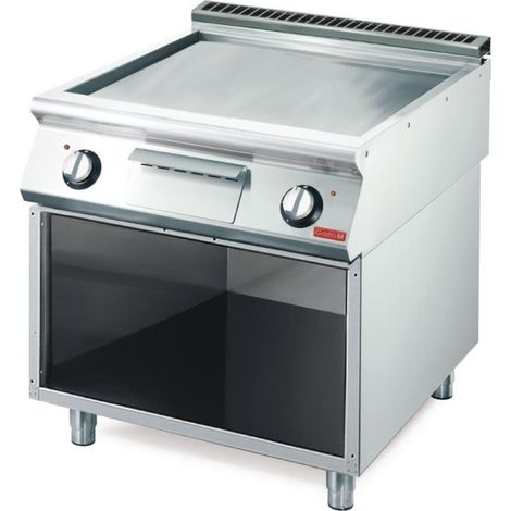 Plancha électrique plaque lisse GM70/80FTES 700 plus - 800 x 700 x 850 mm - Gastro M
