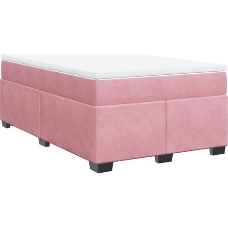 Maison Exclusive - Boxspringbett mit Matratze Rosa 120x200 cm Sam