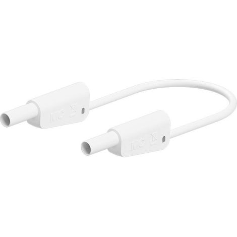 Stäubli SLK-4N-F25 Cordon de mesure 25 cm blanc 1 pc(s) D609142 (1/2)