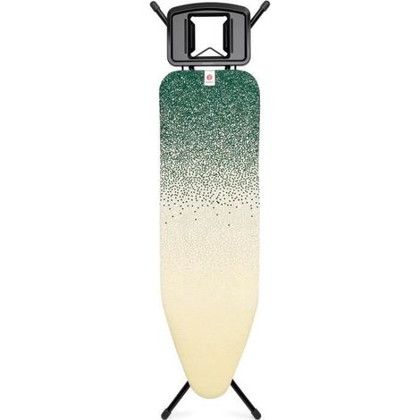 Brabantia - Table à Repasser B - Repose-Fer Réglable - Hauteur Réglable - Pieds Antidérapants - Housse en Coton 100 pour Cent équ (1/5)