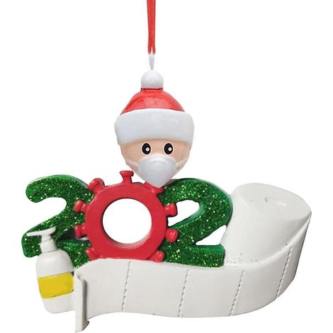 Weihnachtsschmuck-Set, personalisierbares Weihnachtsbaum-Schmuckset für die ganze Familie, festliches Geschenk für die Familie (1/5)