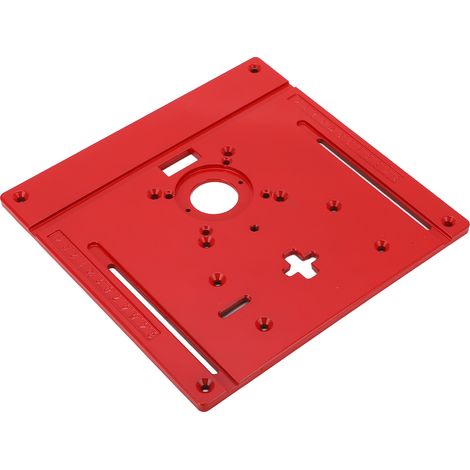 Lame réversible pour machines à bois, plaque de lame pour scie sauteuse/fraiseuse en alliage d'aluminium (1/5)