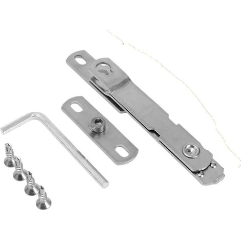 Support fenêtre - Limiteur réglable inox - Serrure (1/5)