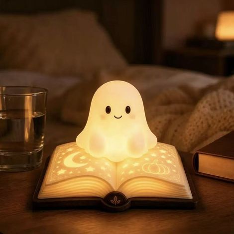 Stylish Halloween Ghosht Night Light - Glowing Ghost Night Light