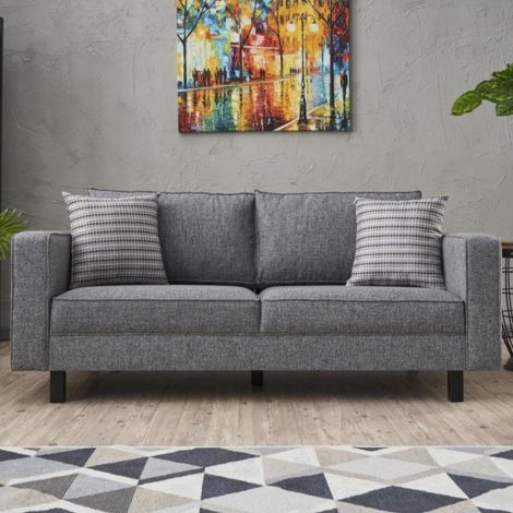 2-Sitzer-Sofa Kale Grau (1/5)