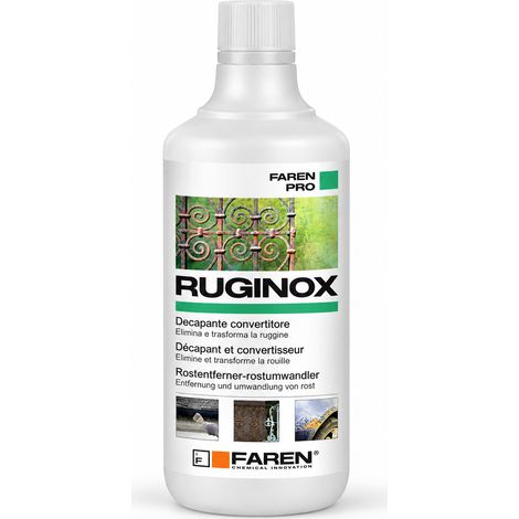 Convertitore Decapante Ruggine Faren Ruginox 750 ml rimuove ossidazioni (1/5)