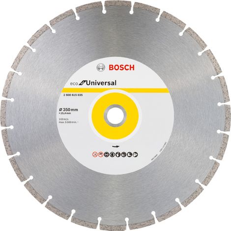 Bosch Diamond cutting discs Diamond Cutting Disc ECO For Universal 2608615035 (1/5)