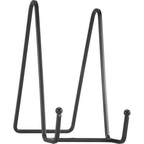6 Inch Plate Holders for Display, Metal Frame Support, Decorative Plate, Book, Easy-to-Use Photo Easel (1/5)