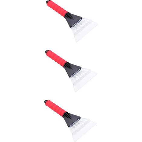 3 Pièces Grattoir À Neige De Voiture Grattoir À Glace Spatule en Métal Outil De Dégivrage De Voiture Petite Pelle À Neige Pelle À Neige Grattoir À Neige De Pare-Brise pour Voiture (1/5)