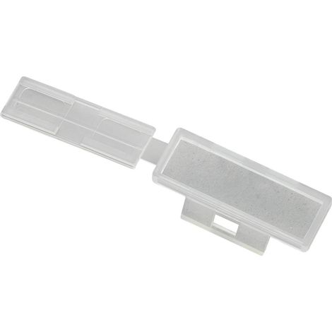 TRU COMPONENTS TC-MC1203 Marqueur de câble Type de montage: pour collier serre-câbles Surface de marquage: 32 x 11 mm naturel 1 pc(s) S029571 (1/4)