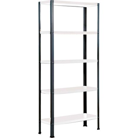 Estantería SIMONRACK Simonhome classic mini 5/300 antracita/blanco (1/3)