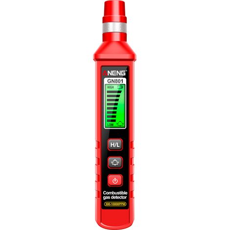 Détecteur semi-conducteur sensible aux gaz ANENG GN801, analyseur de fuite de gaz 30010000PPM, détecteur de gaz combustible, capteur environnemental,de (1/5)