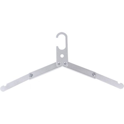Portable Séchoir Extérieur Pliable en Alliage d'Aluminium, Support Multifonction Antidérapant (Orange) (1/5)