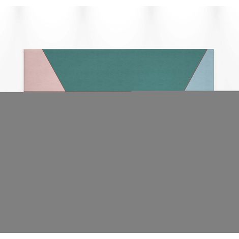 Tableau géométrique parfait salon moderne | Tableau chambre ado graphique multicolore | Tableau sur toile original couloir 0,9 x 0,6 m (1/5)