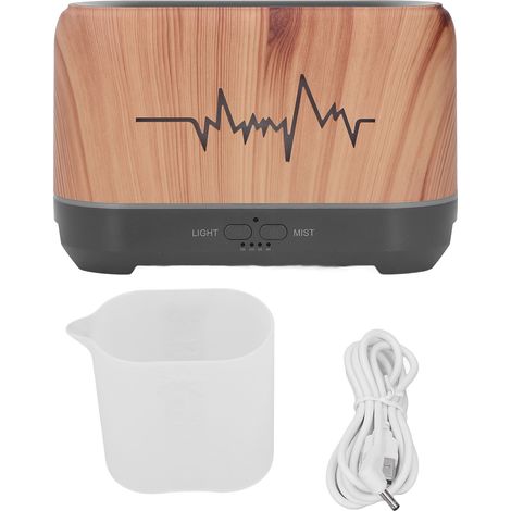 200-ml-Aroma-Diffusor mit Hohlflammenlampe, USB-Anschluss, für Büro und Schlafzimmer