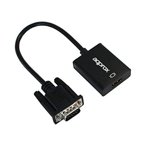 ADAPTADOR VGA A HDMI APPROX APPC25 (1/5)
